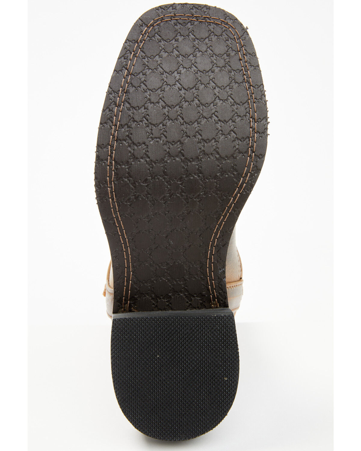 Image #7 - Smoky Mountain Boys' Waylon Western Boots - Broad Square Toe, Distressed Brown, hi-res
