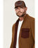 Image #6 - Brothers and Sons Men's Roane Lightweight Insulated Reversible Puffer Jacket, Burgundy, hi-res