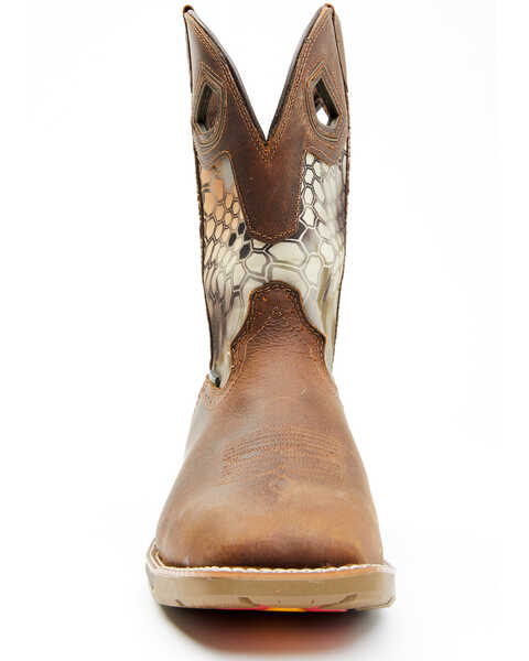 Image #3 - Double H Men's Kryptek Waterproof Western Boots - Broad Square Toe, Brown, hi-res