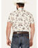 Image #4 - Pendleton Men's Laramie Cowboy Print Short Sleeve Western Snap Shirt, Ivory, hi-res