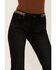 Grace in LA Women's Embroidered Cheetah Print Black Skinny Jeans, Blue, hi-res