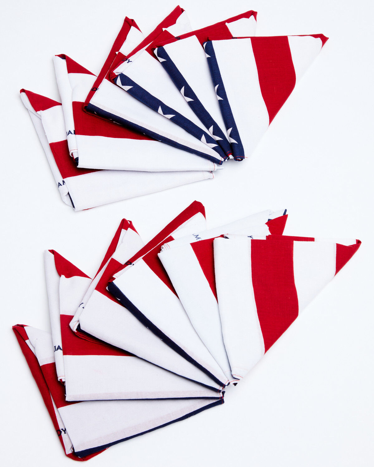 Image #4 - Cody James Men's Americana Flag Bandana Facemasks - 12 Pack, Multi, hi-res