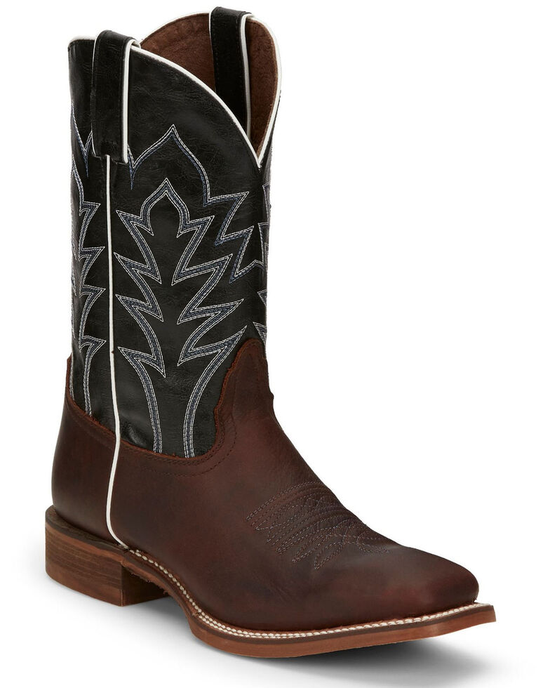Nocona Men's Baylon Brown Western Boots - Square Toe - Country Outfitter