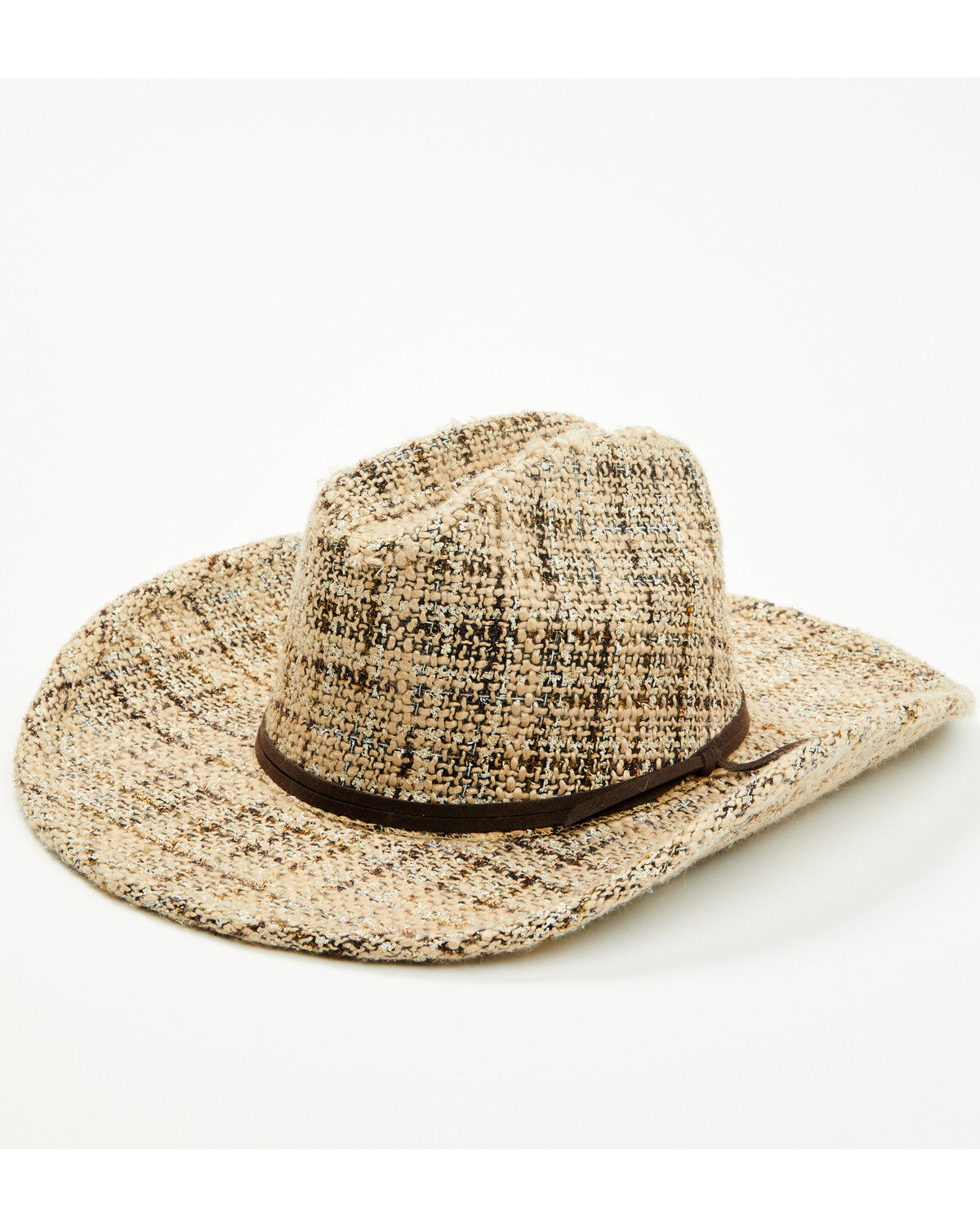 Image #1 - Shyanne Women's Tweed Cowboy Hat, Tan, hi-res