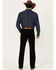 Image #3 - RANK 45® Men's Slim Straight Performance Stretch Denim Jeans - Tall, Black, hi-res