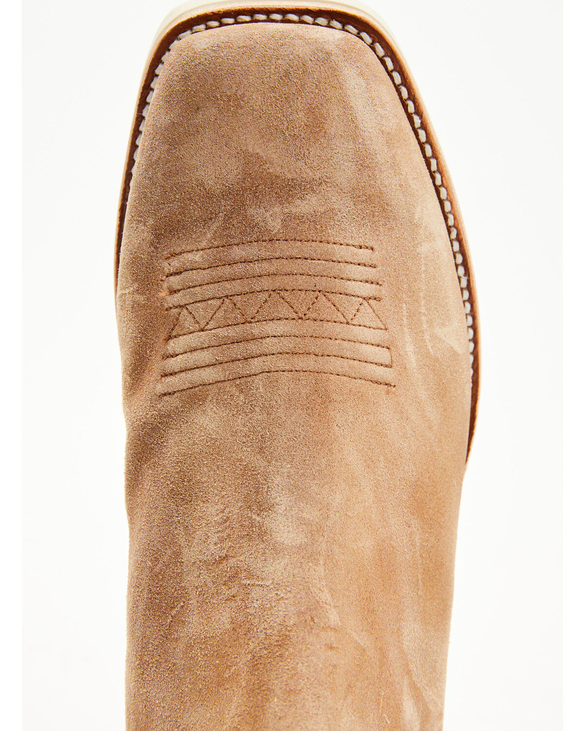 Image #6 - Horse Power Suede Chelsea Boots - Square Toe, Tan, hi-res