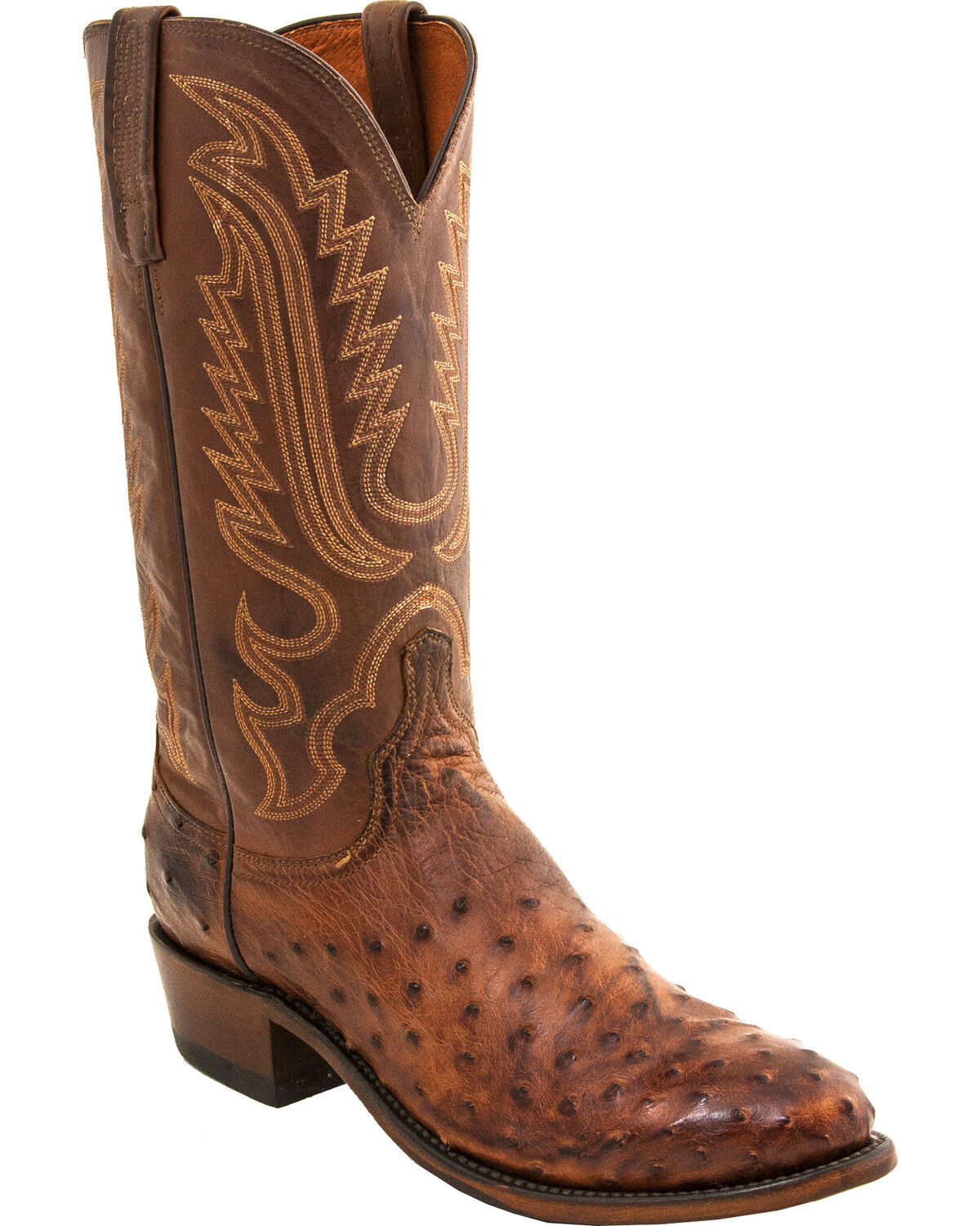lucchese round toe boots