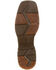 Image #7 - Durango Men's Ultralite Waterproof Western Boots - Square Toe, Dark Brown, hi-res