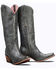 Image #1 - Junk Gypsy By Lane Women's Highway Snake Print Western Boot - Snip Toe , Black, hi-res