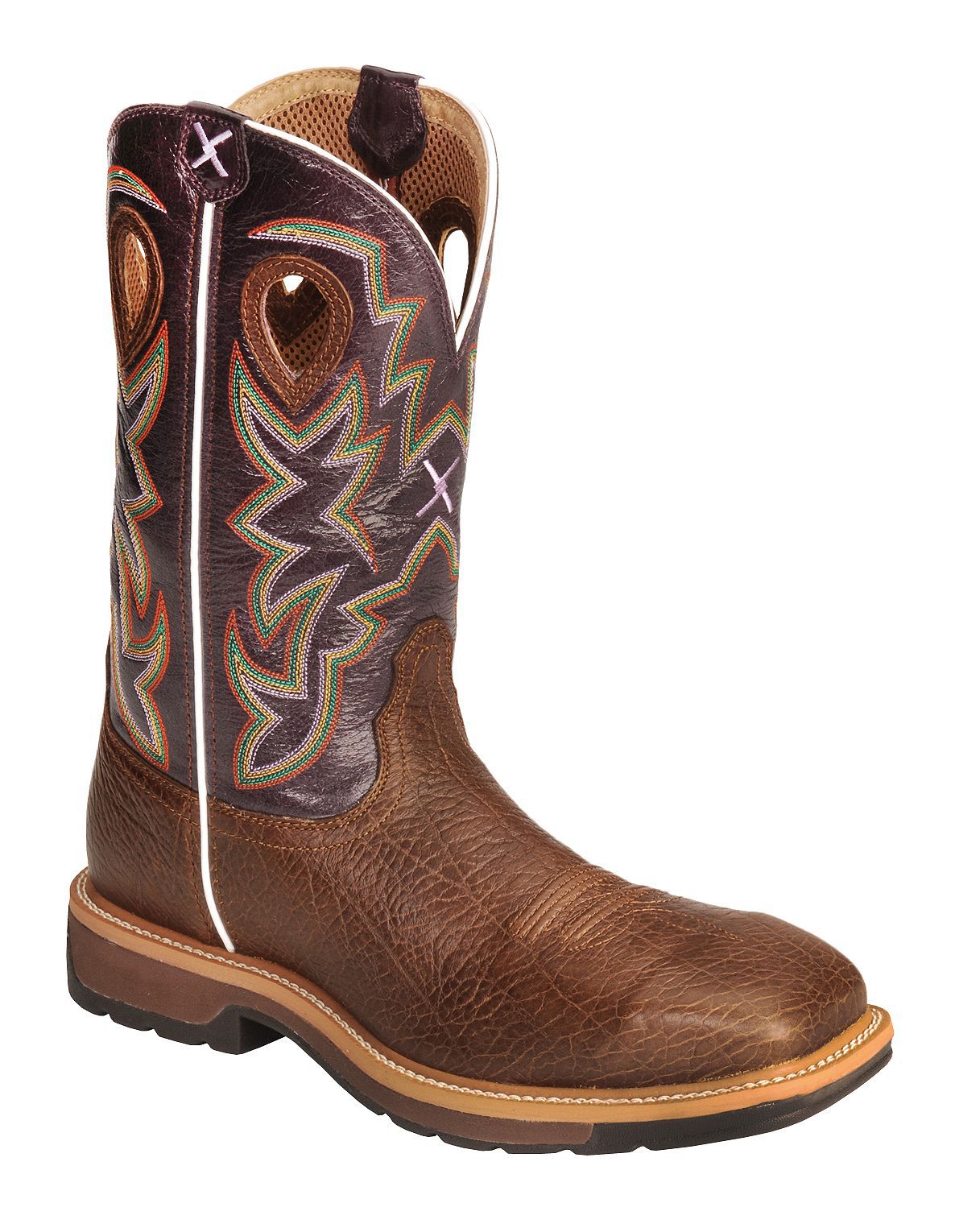 composite toe pull on boots