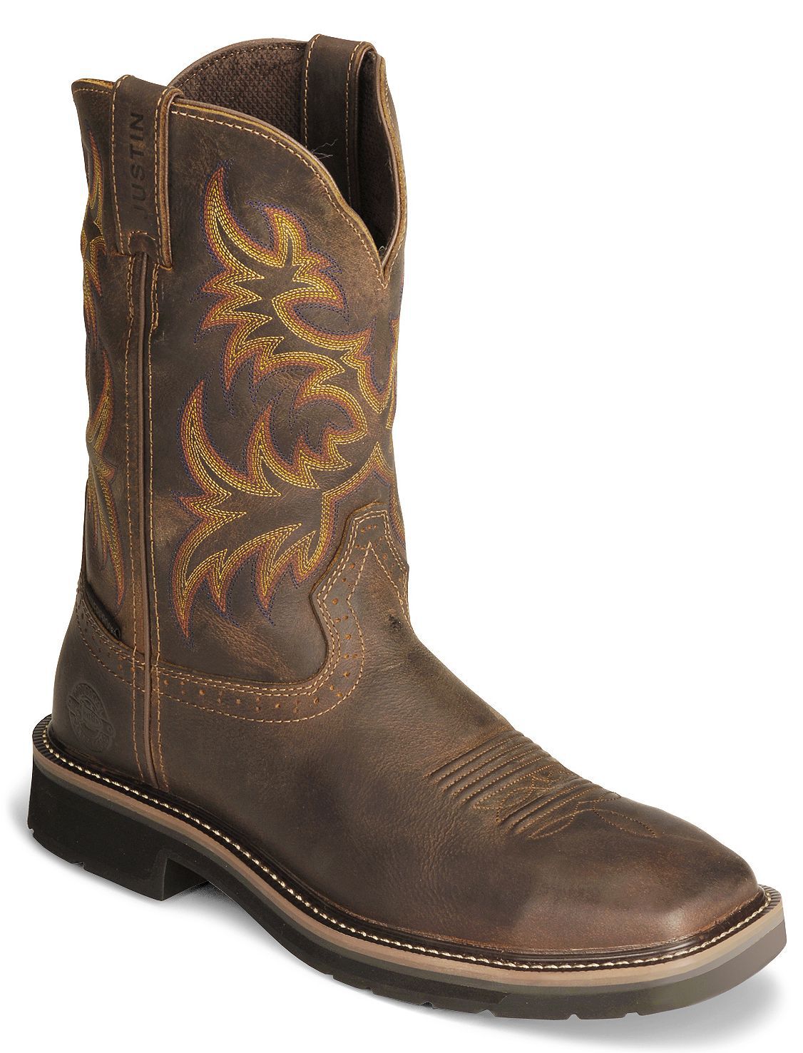 steel toe country boots