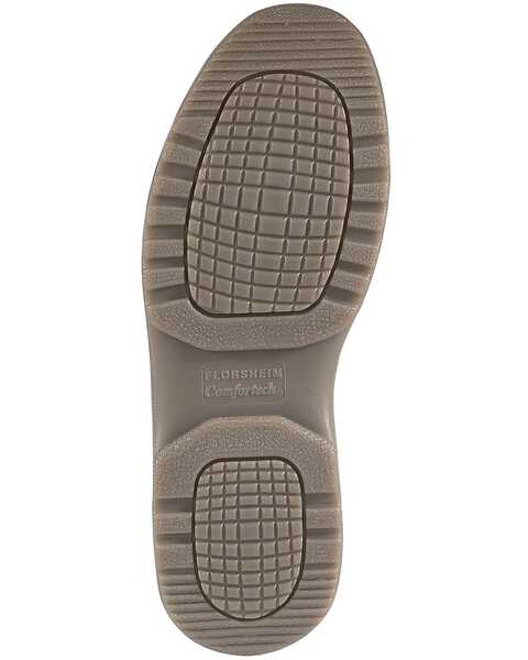Image #2 - Florsheim Women's Compadre Oxford Work Shoes - Composite Toe, Brown, hi-res