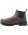 Image #3 - Avenger Men's Ripsaw Romeo Waterproof Pull On Chelsea Work Boots - Alloy Toe, Brown, hi-res