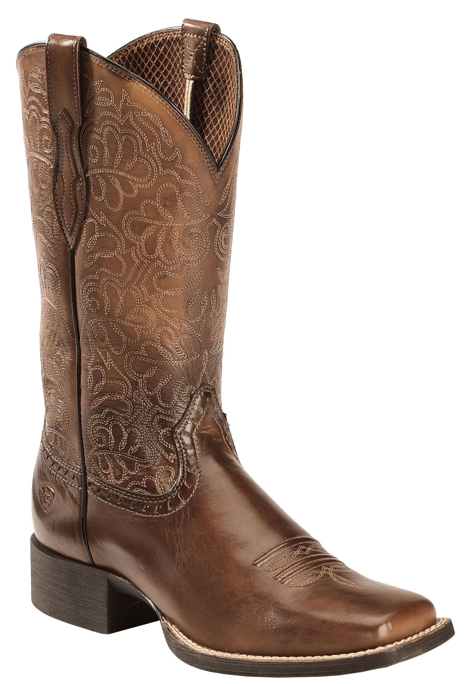ariat lace up cowboy boots
