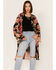Image #1 - Band of the Free Women's High Hopes Patchwork Floral Print Long Sleeve Kimono, Multi, hi-res