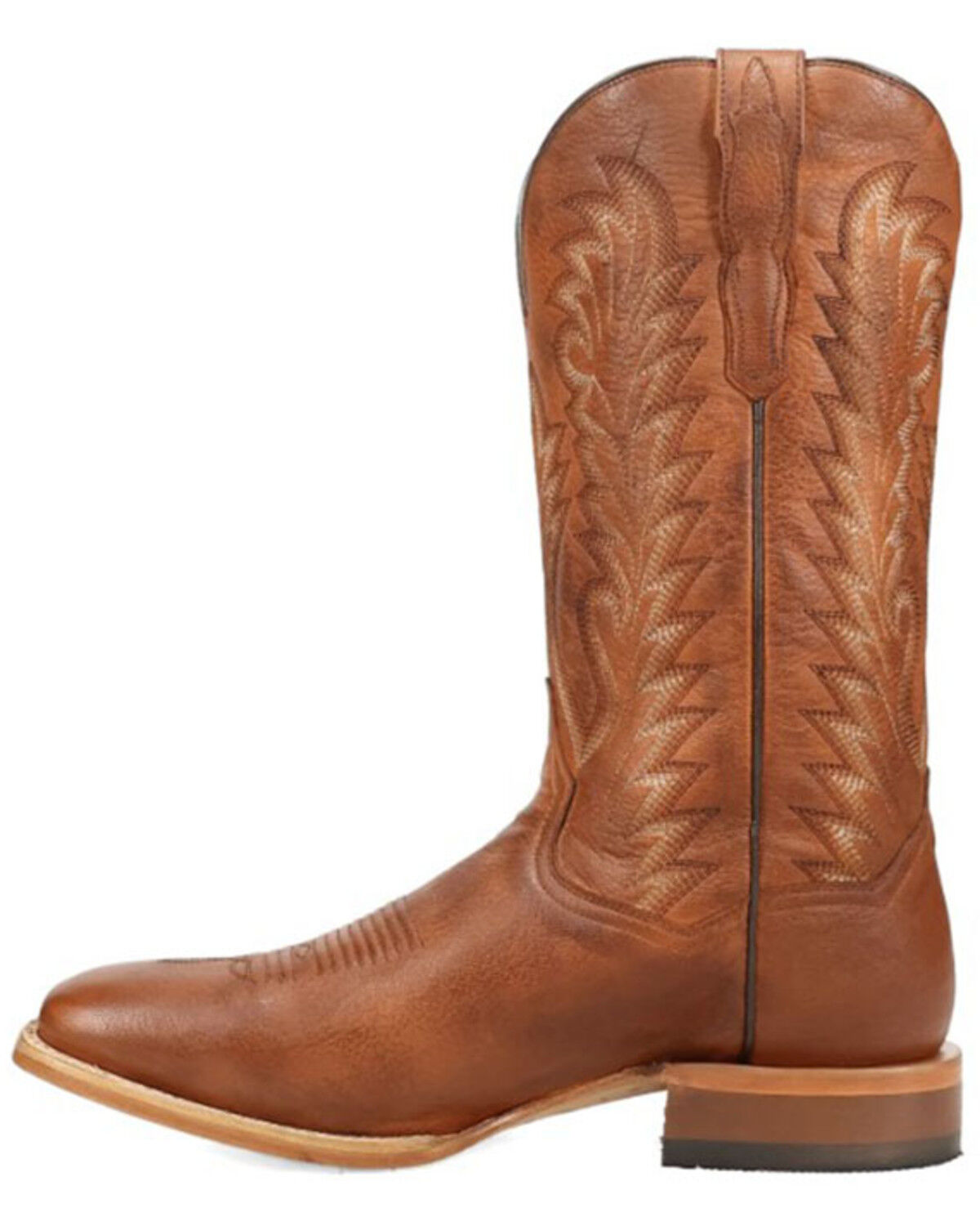 Image #3 - Dan Post Men's Jerry Western Boots - Square Toe, Honey, hi-res