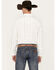 Image #4 - Blue Ranchwear Men's Twill Long Sleeve Pearl Snap Shirt, Ivory, hi-res