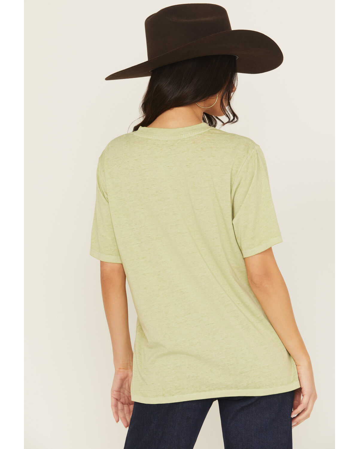 Image #4 - Blended Women's Coastal Cowgirl Short Sleeve Graphic Tee, Green, hi-res