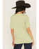 Image #4 - Blended Women's Coastal Cowgirl Short Sleeve Graphic Tee, Green, hi-res
