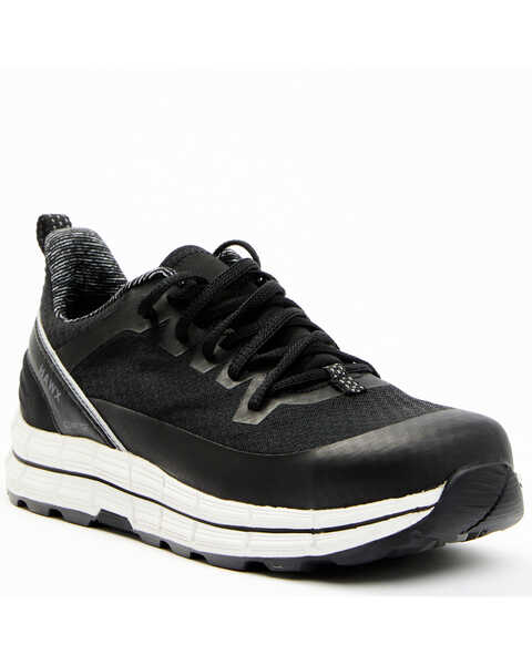 Hawx Men's Trail Work Shoes - Composite Toe, Black/white, hi-res