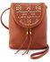Image #1 - Hobo Women's Fern Studded Crossbody Bag, Brown, hi-res