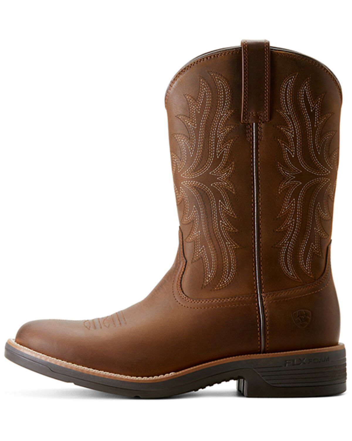 Image #2 - Ariat Men's Ridegeback Performance Western Boots - Round Toe, Brown, hi-res
