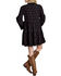 Image #2 - Stetson Women's Steer Head Print Long Sleeve Midi Dress, Black, hi-res