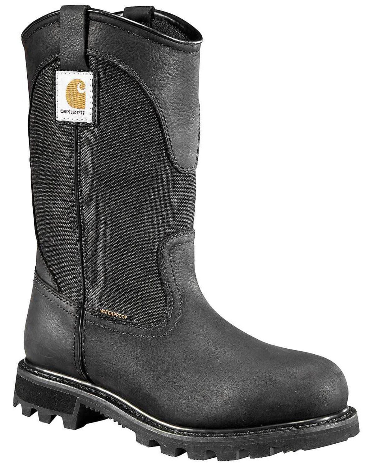 carhartt black work boots