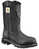 Image #1 - Carhartt Women's Waterproof Western Work Boots - Soft Toe, Jet Black, hi-res