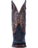 Image #5 - Dan Post Men's Deuce Western Performance Boots - Broad Square Toe, Black/brown, hi-res