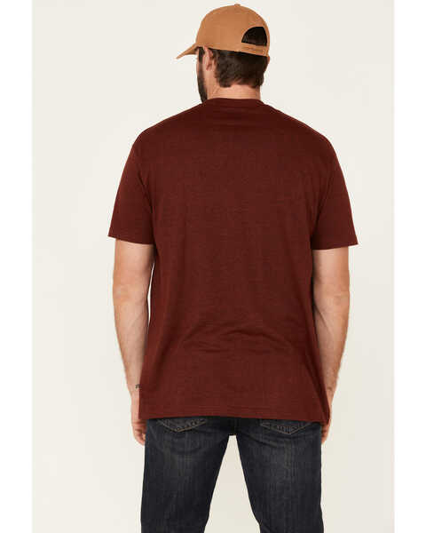 Image #5 - Levi's Men's Crimson Batwing Logo Graphic T-Shirt , Dark Red, hi-res