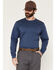 Image #2 - Ariat Men's FR Born For This Long Sleeve Work T-Shirt, Blue, hi-res
