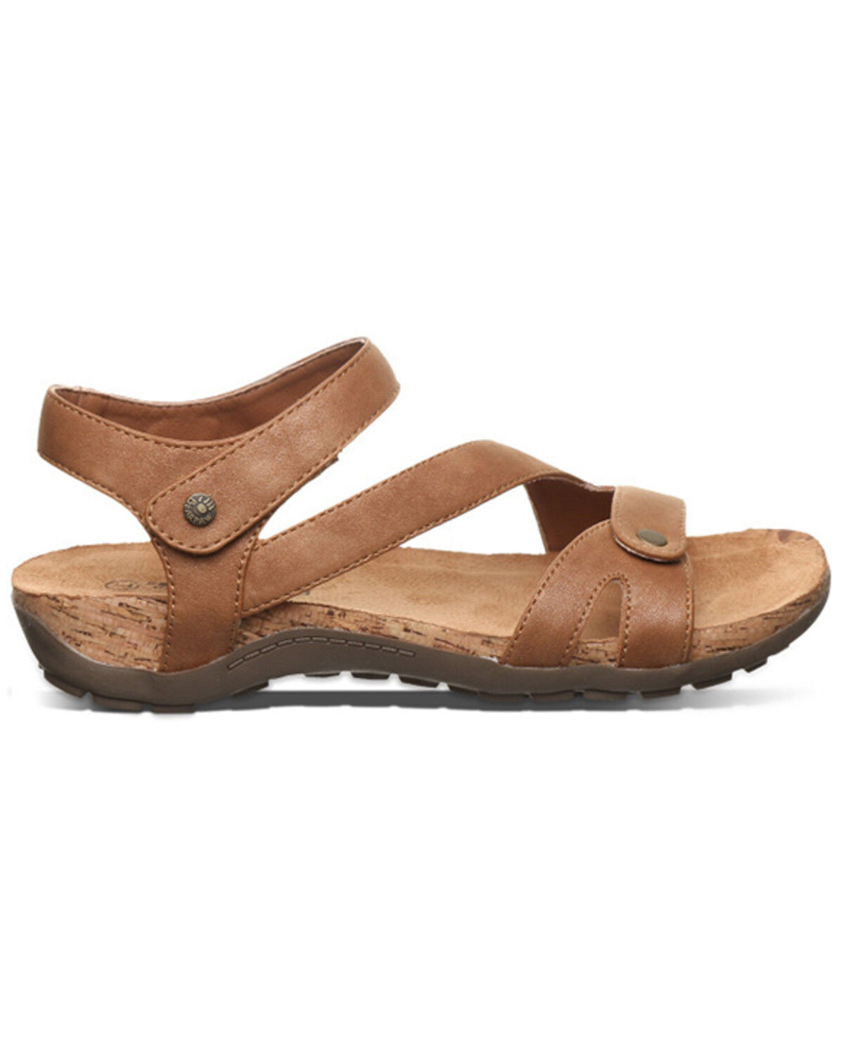 Image #2 - Bearpaw Women's Solana Casual Sandals, Brown, hi-res