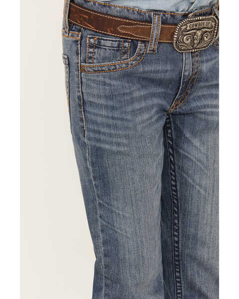 Image #2 - Cody James Boys' Dark Wash Slim Straight Equalizer Jeans, Dark Wash, hi-res