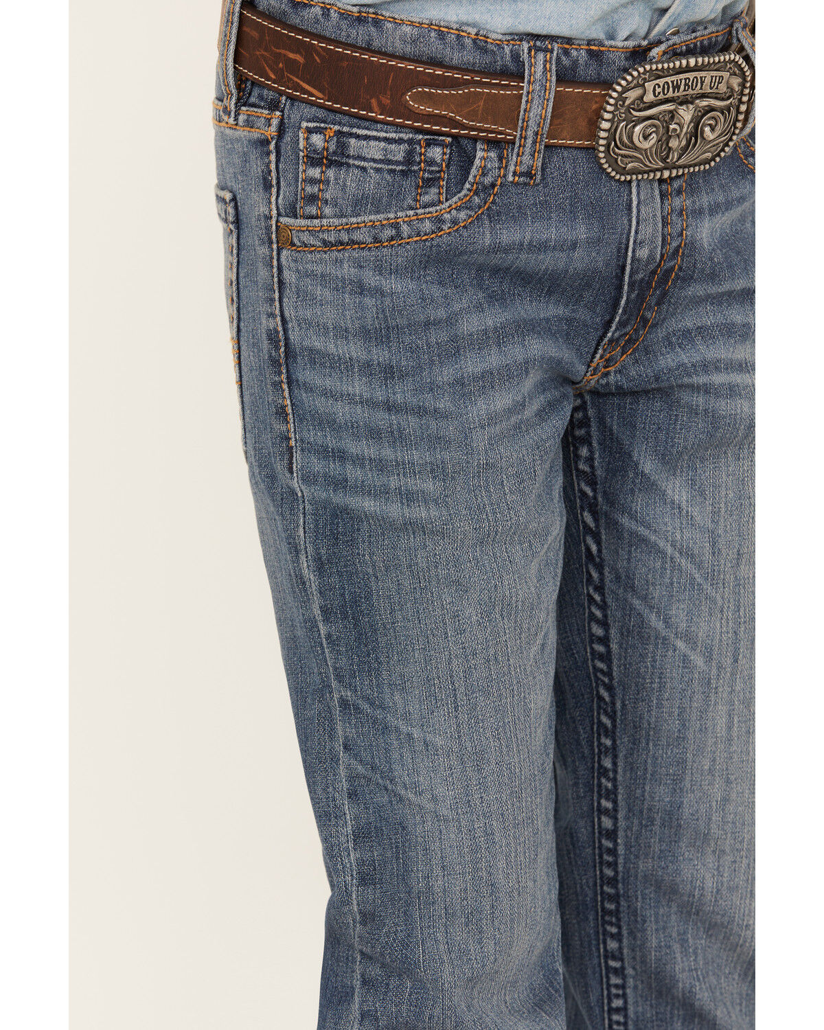 Image #2 - Cody James Boys' Dark Wash Slim Straight Equalizer Jeans, Dark Wash, hi-res