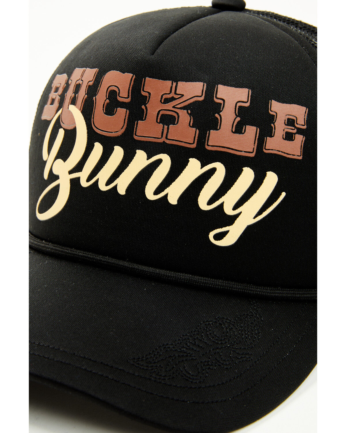 Image #2 - Shyanne Women's Buckle Bunny Ball Cap, Black, hi-res