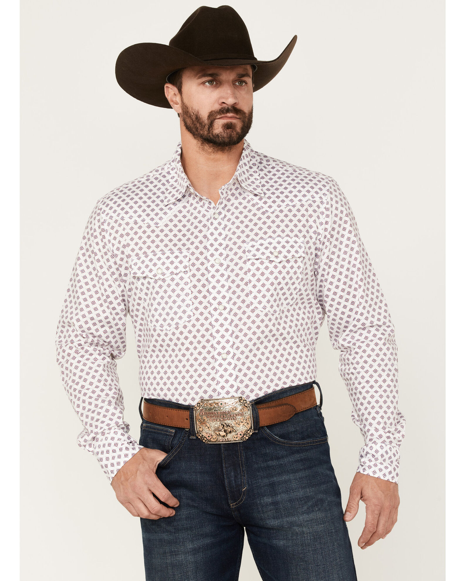 Wrangler pearl snap new arrivals western shirts