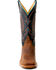 Image #4 - Horse Power Men's Bison Western Boots - Broad Square Toe, Brown, hi-res
