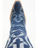 Image #6 - Corral Women's Denim Embroidered Tall Western Boots - Snip Toe, Medium Blue, hi-res
