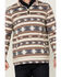 Image #3 - Rock & Roll Denim Men's Striped 1/4 Zip Pullover, Natural, hi-res