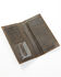 Image #2 - Hawx Men's Leather Logo Rodeo Wallet , Brown, hi-res