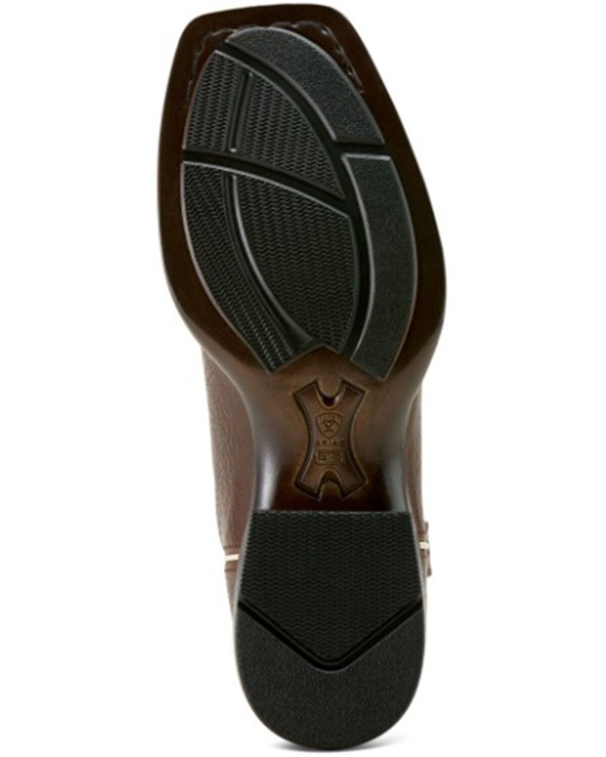 Image #7 - Ariat Men's Ryden Performance Western Boots - Broad Square Toe, Brown, hi-res