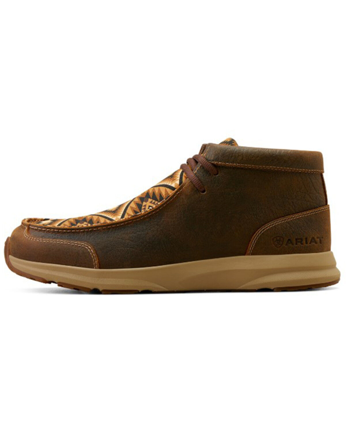Image #2 - Ariat Men's Spitfire Casual Shoes - Moc Toe, Brown, hi-res