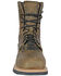 Image #4 - Hoss Men's Distressed Lace-Up Waterproof Work Boots - Composite Toe, Brown, hi-res