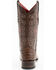 Ferrini Women's Rusty Caiman Print Western Boots - Square Toe, Rust, hi-res
