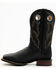 Image #3 - Dan Post Men's 12" Leon Cowboy Certified Western Performance Boots - Broad Square Toe, , hi-res