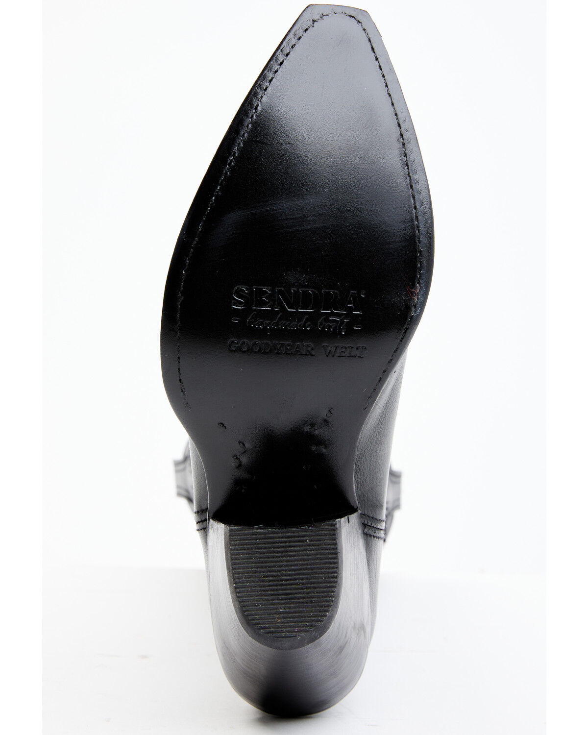 Image #7 - Sendra Women's Diana Slouch 15" Pull On Western Boots - Snip Toe, Black, hi-res