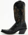 Image #3 - Shyanne Women's Daisie Exotic Full Quill Ostrich Western Boots - Snip Toe, Black, hi-res