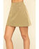 Free People Women's Days in The Sun Suede Skirt, Olive, hi-res
