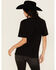 Image #4 - Idyllwind Women's Rock & Roll Country Soul Boyfriend Fit Short Sleeve Graphic Tee, Black, hi-res